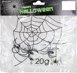 Dekorieren & Einrichten Spinnennetz mit 3 Spinnen