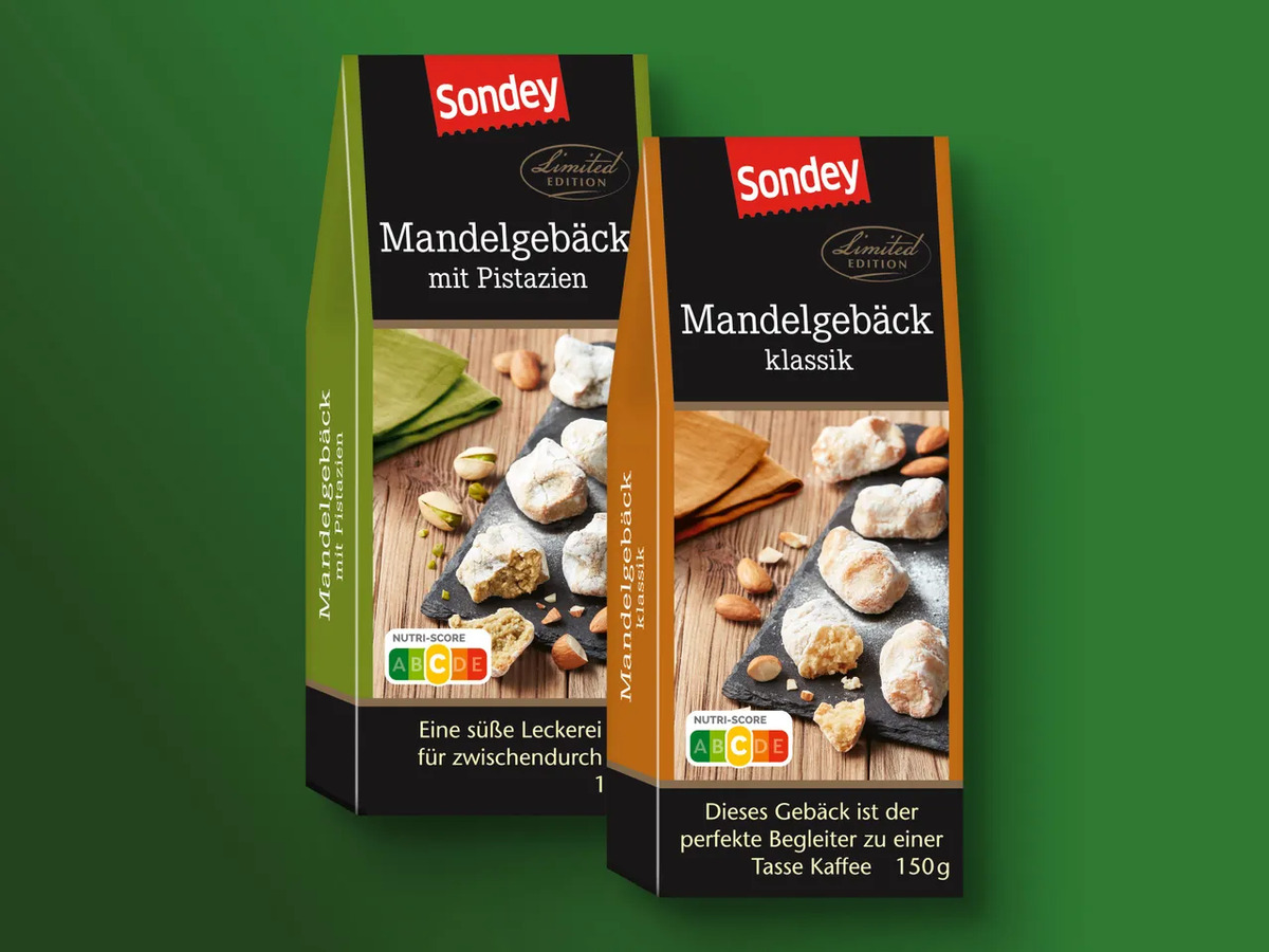 Bild 1 von Sondey Mandelgebäck, 
         150 g