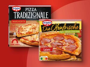 Dr. Oetker Die Ofenfrische/Pizza Tradizionale, 
         415/390/435/400/350 g