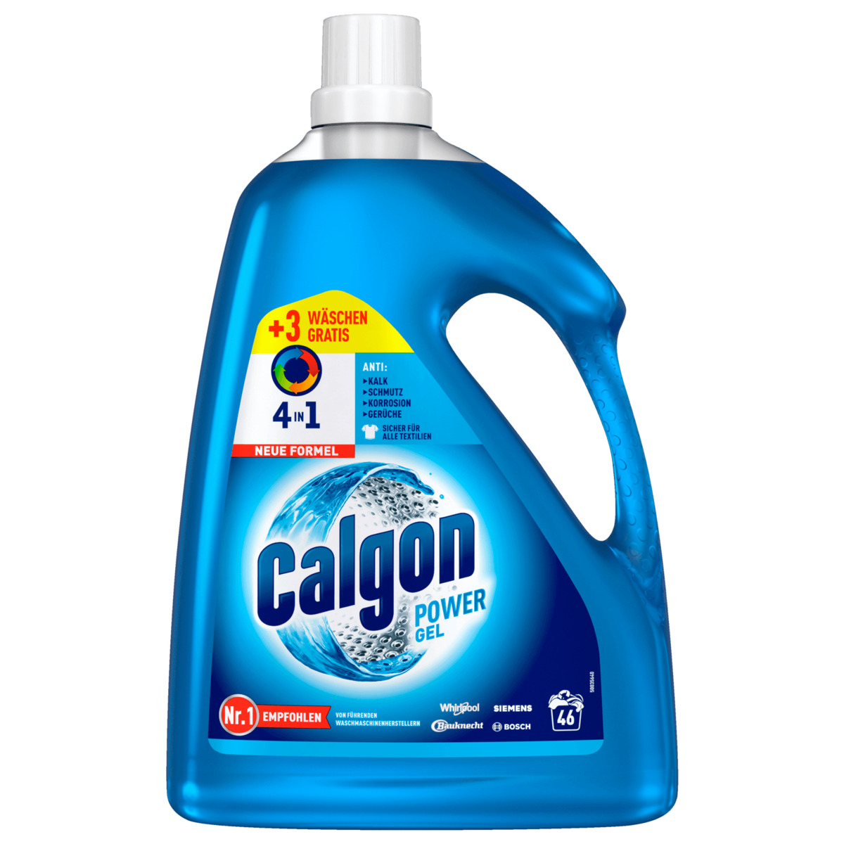 Bild 1 von Calgon 4in1 Power Gel 2,3l, 46WL