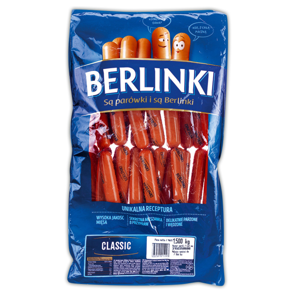 Bild 1 von berlinki Würstchen Classic XXL