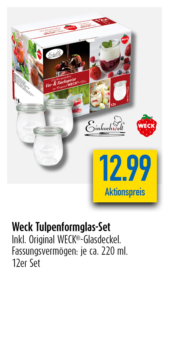 Bild 1 von WECK Tulpenformglas