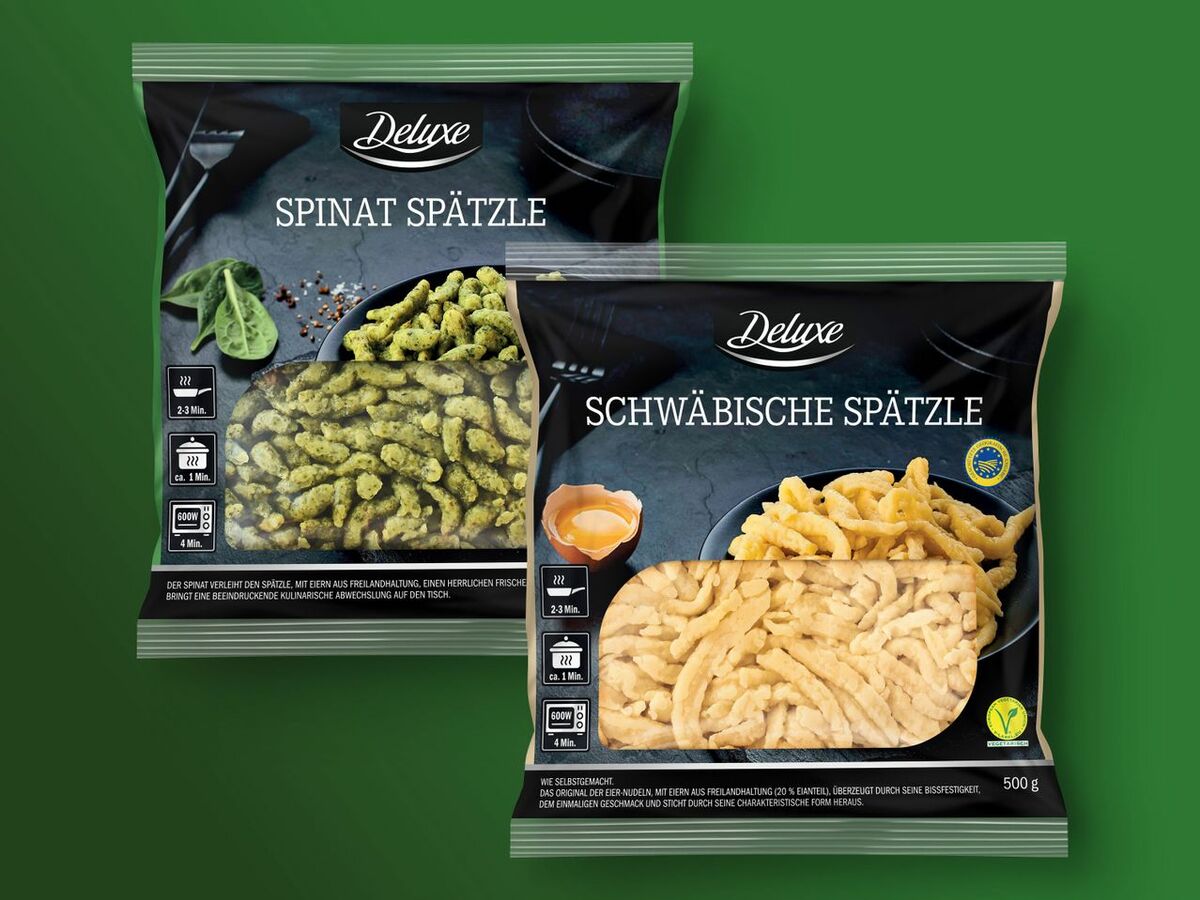 Bild 1 von Deluxe Spätzle-Spezialitäten, 
         500 g