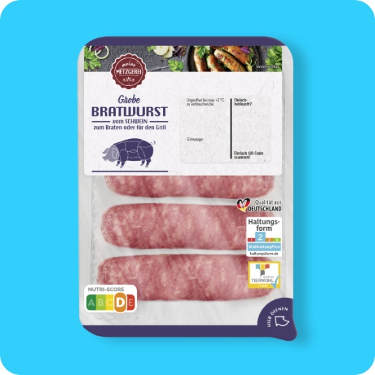 Bild 1 von Grobe Bratwurst