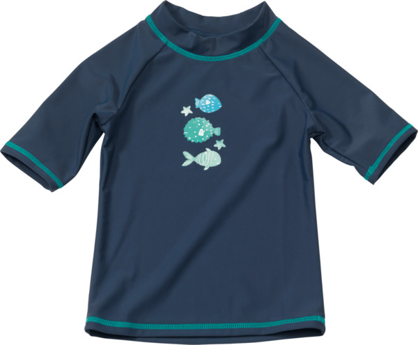 Bild 1 von PUSBLU Kinder UV Shirt, Gr. 104, blau