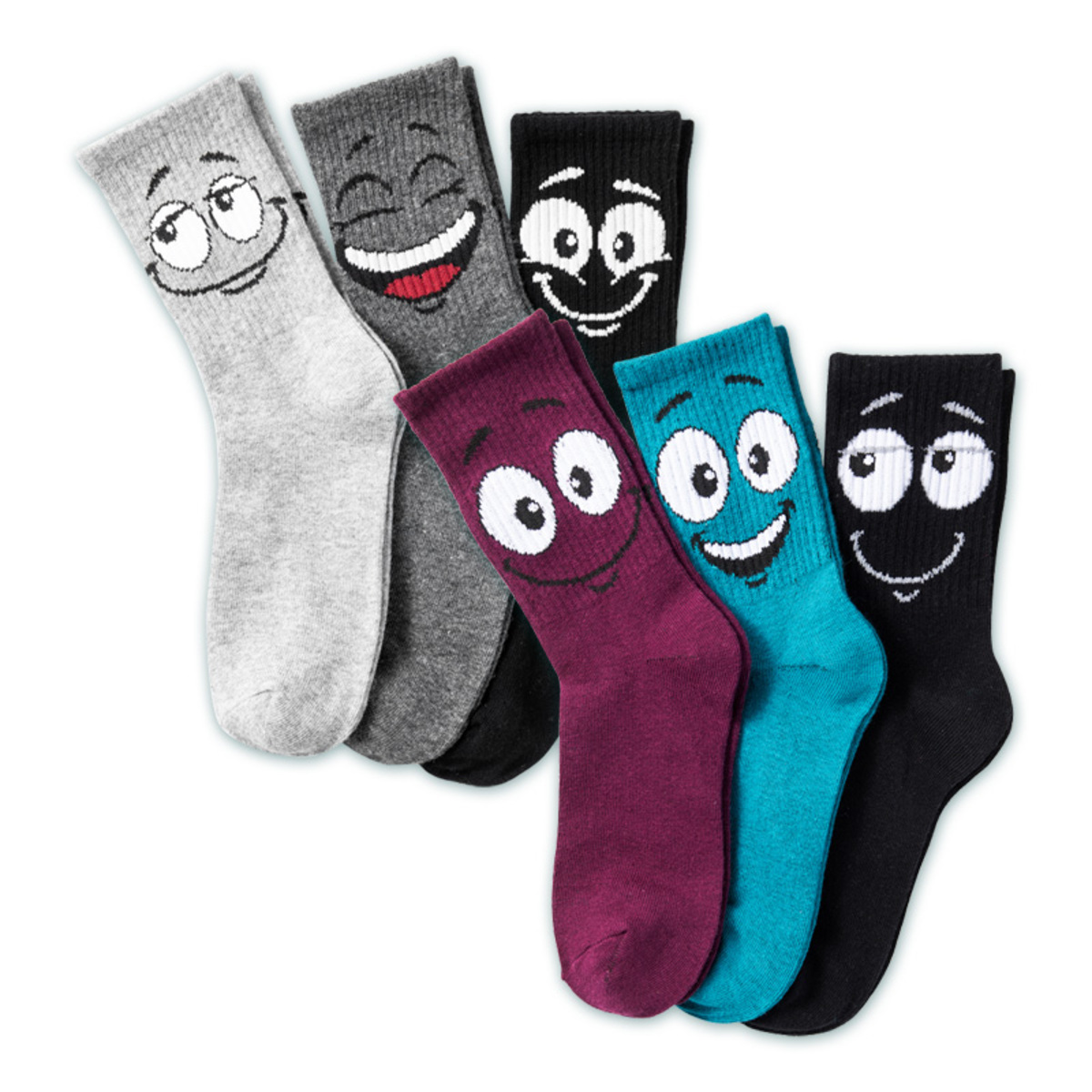 Bild 1 von Toptex® Motiv-Socken 3 Paar