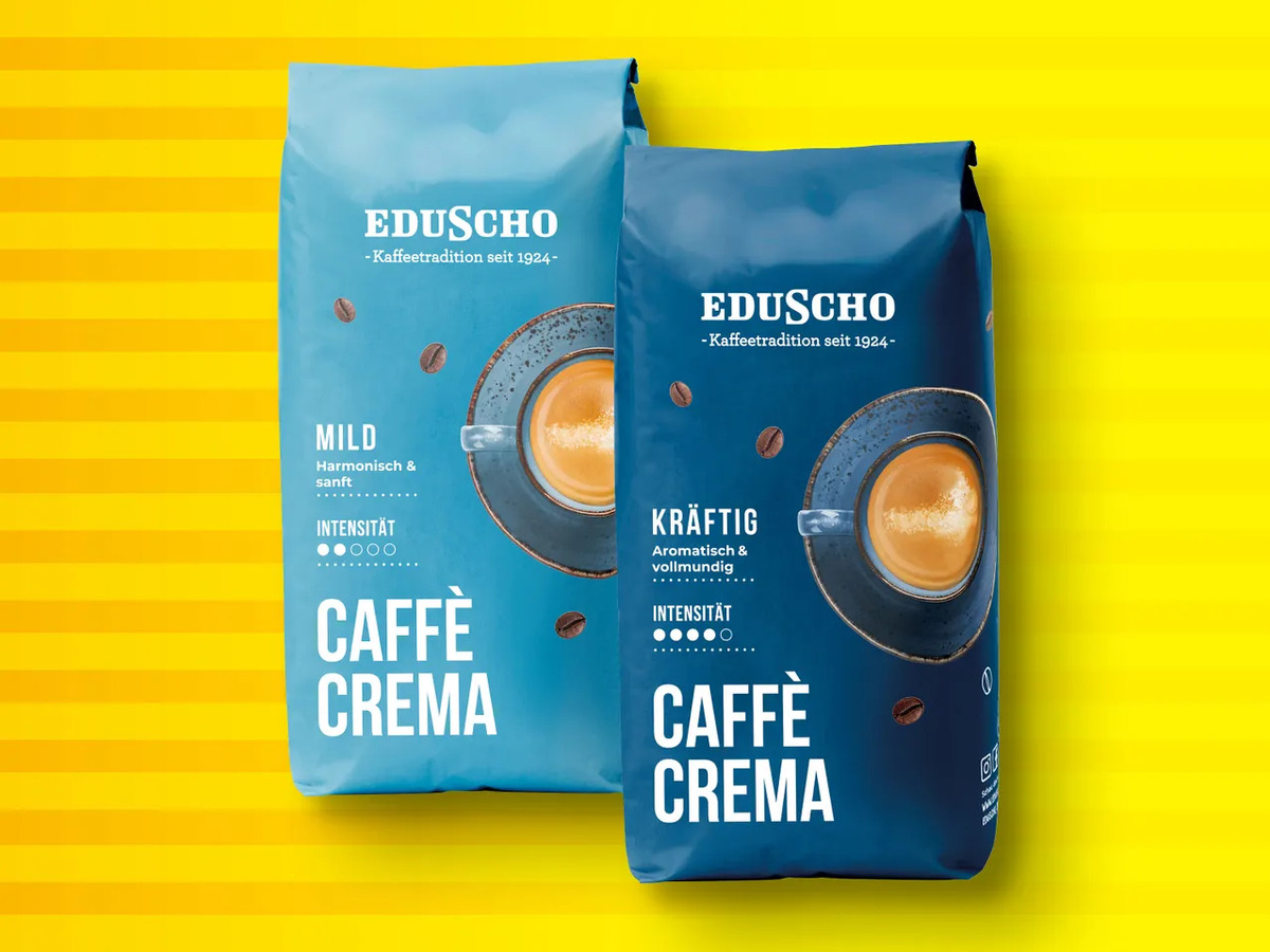 Bild 1 von Eduscho Ganze Bohnen, 
         1 kg