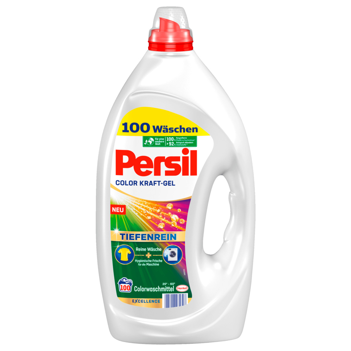 Bild 1 von Persil Colorwaschmittel Color Kraft-Gel 4,5l, 100WL