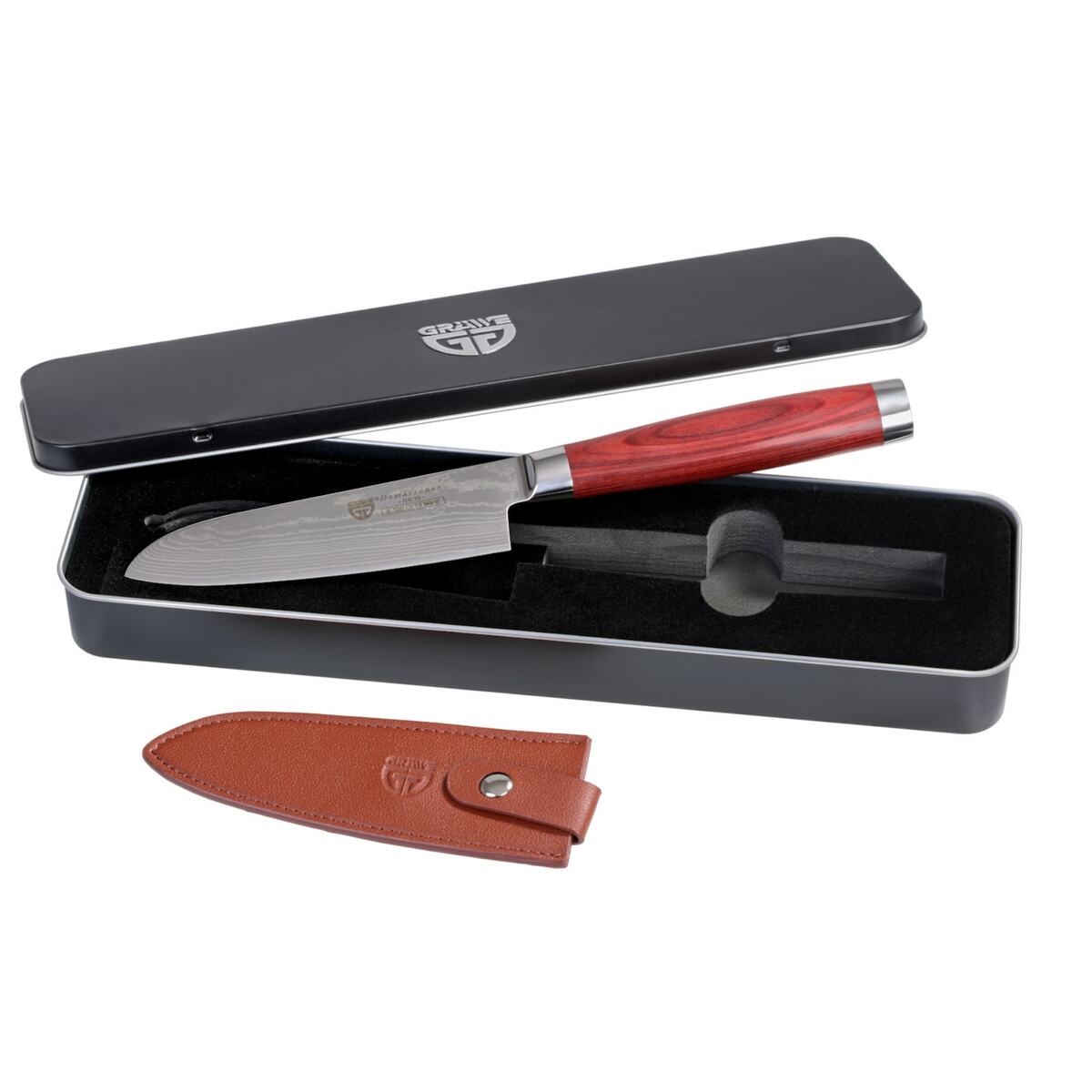 Bild 1 von GRÄWE Santokumesser RED-PAKKAWOOD