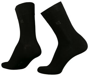 His Socken 5er Pack - Basic schwarz, Gr. 39-42