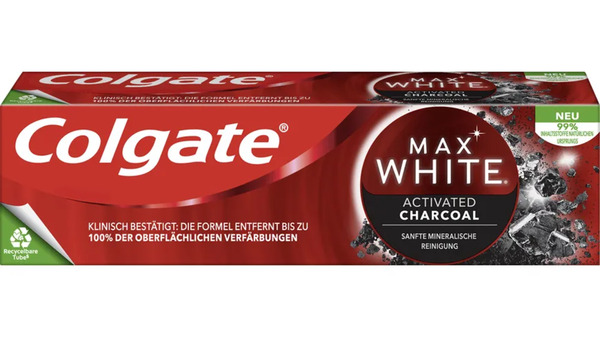 Bild 1 von Colgate Max White Charcoal Zahnpasta mit Aktivkohle