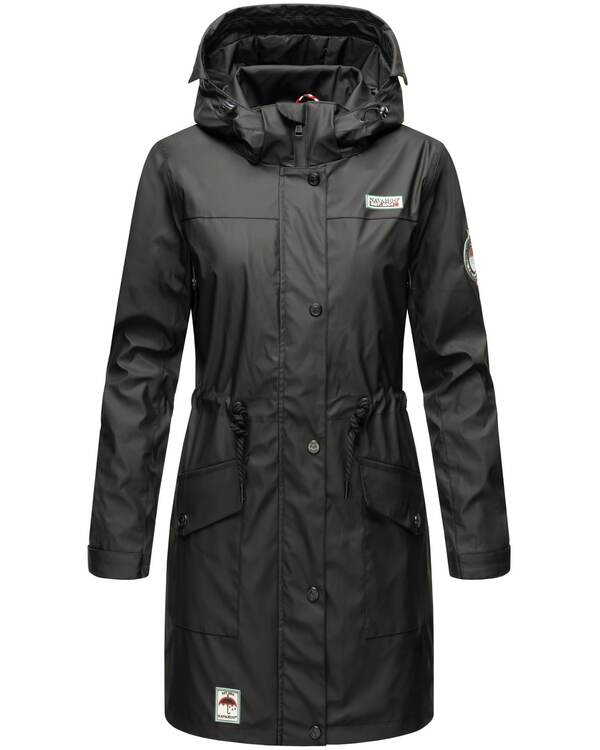 Bild 1 von NAVAHOO Damen Outdoorjacke modischer Outdoor Regenmantel Deike