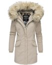 Bild 1 von NAVAHOO Damen stylischer Wintermantel Winterparka mit Kunstfell-Kapuze Cristal