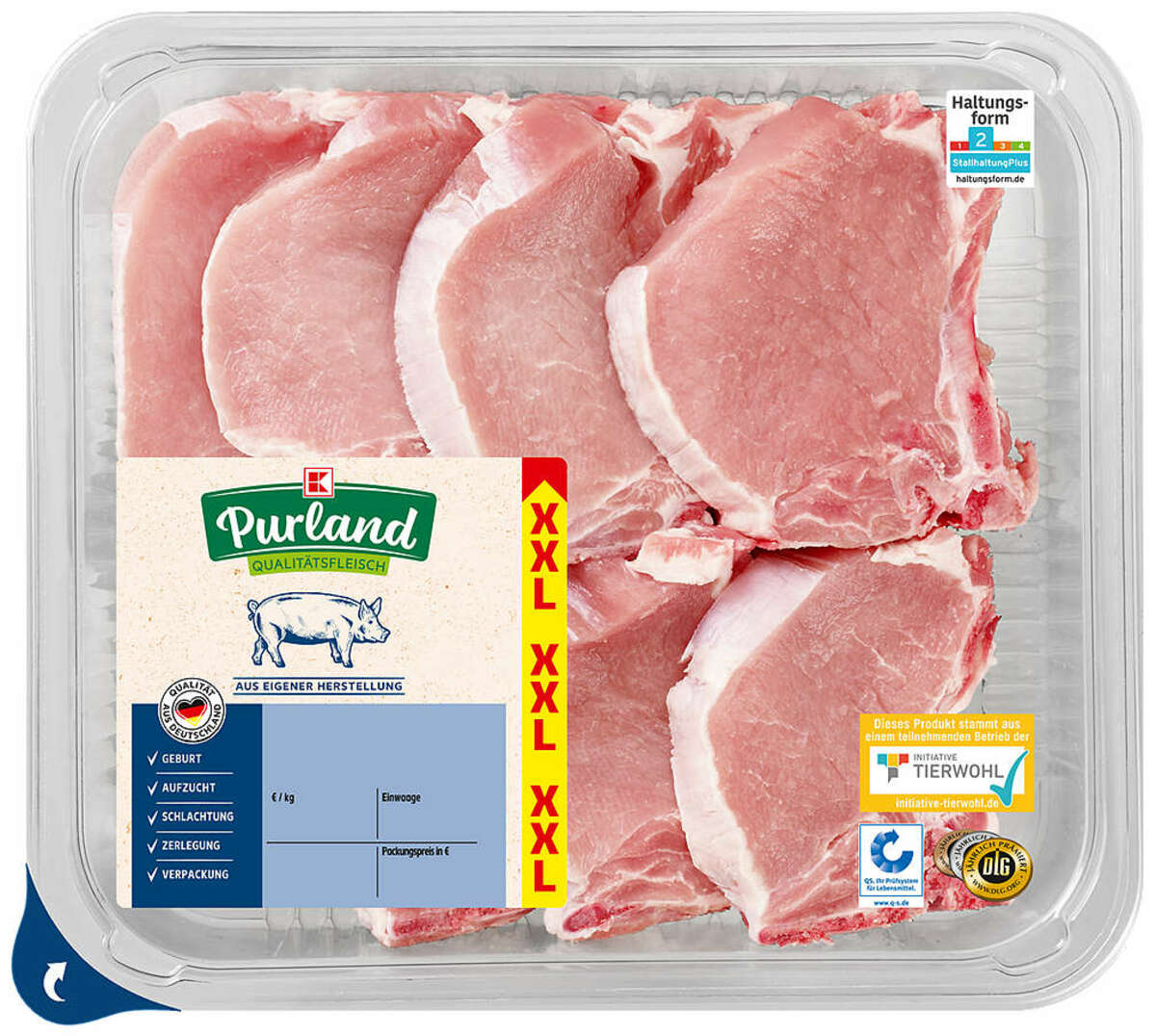 Bild 1 von K-PURLAND XXL-Schweinekotelett