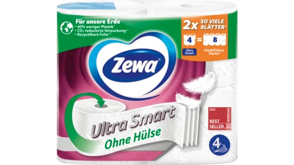 Bild 1 von Zewa Ultra Smart Toilettenpapier 4-lagig