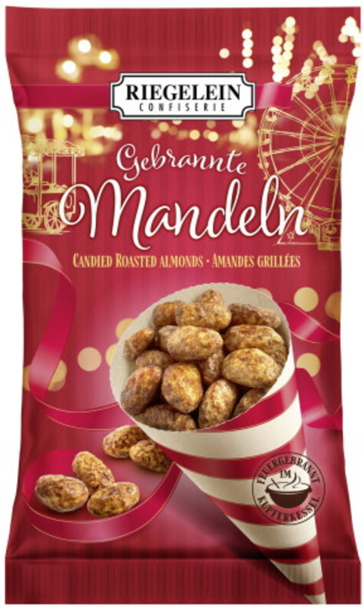 Bild 1 von Riegelein Gebrannte Mandeln 125G