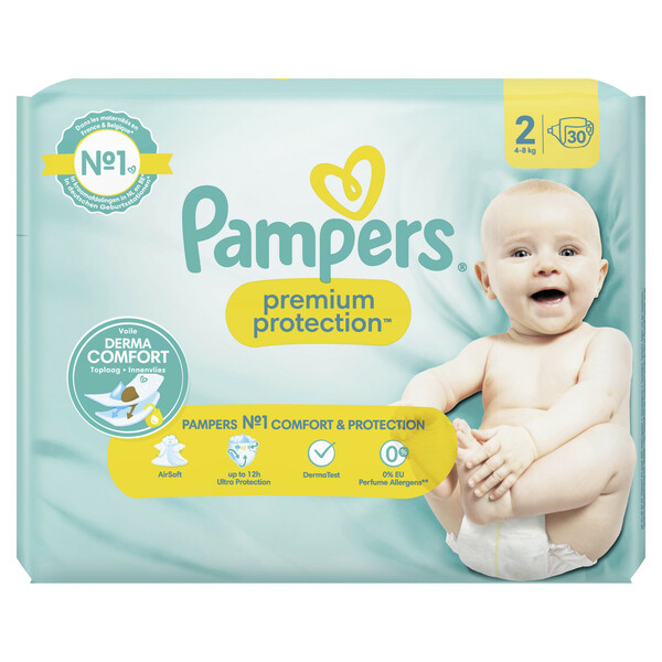 Bild 1 von Pampers Premium Protection Windeln Gr.2 4-8kg 30ST