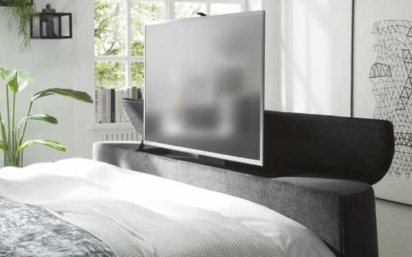 Bild 3 von Boxspringbett Houston 6, schwarz, 180 x 200 cm, inkl. TV-Lift