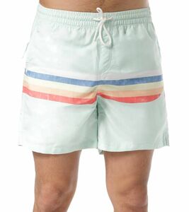 Planet Sports Harry Herren Board-Shorts aus schnell trocknendem Material Kurze-Hose PS100015-748 Mint/Bunt