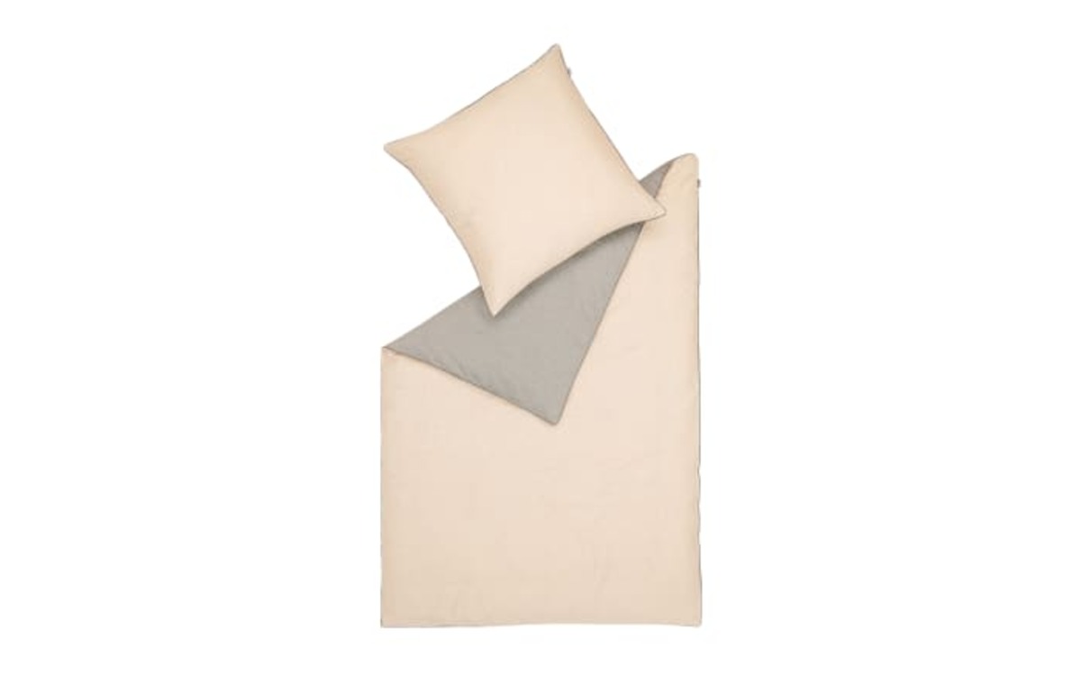 Bild 1 von Bettwäscheset Structure, sand, 135 cm x 200 cm