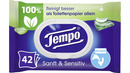 Bild 1 von Tempo Feuchtes Toilettenpapier Sanft & Sensitiv Aloe Vera