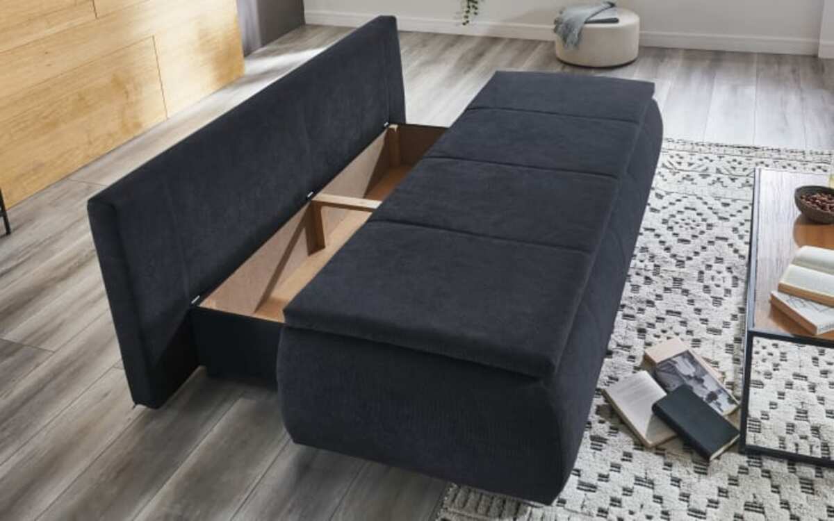 Bild 3 von Sun Garden - Schlafsofa SO160 Lenon, blau, 146 x 202 cm