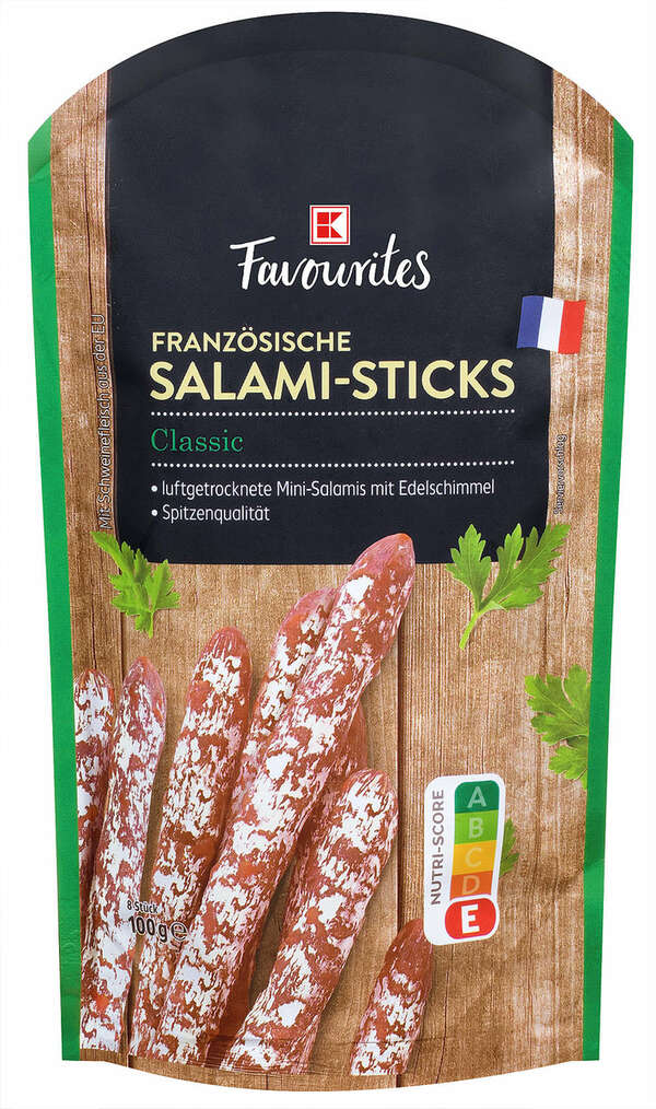 Bild 1 von K-FAVOURITES Salami-Sticks