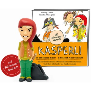 Tonies Spielfigur Kasperli - Es hät en Dieb im Zoo! / D Insle vom Pirat Ohnibart