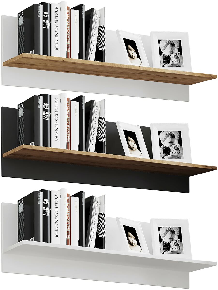 Bild 1 von VCM Holz Wandregal Hängeregal Regal Wandboard Usilo