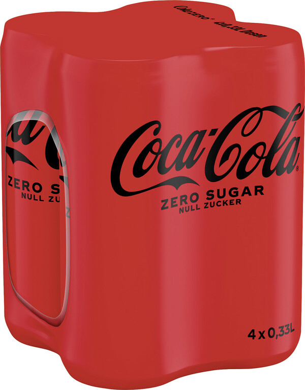 Bild 1 von Coca-Cola Zero Sugar 4x 0,33L