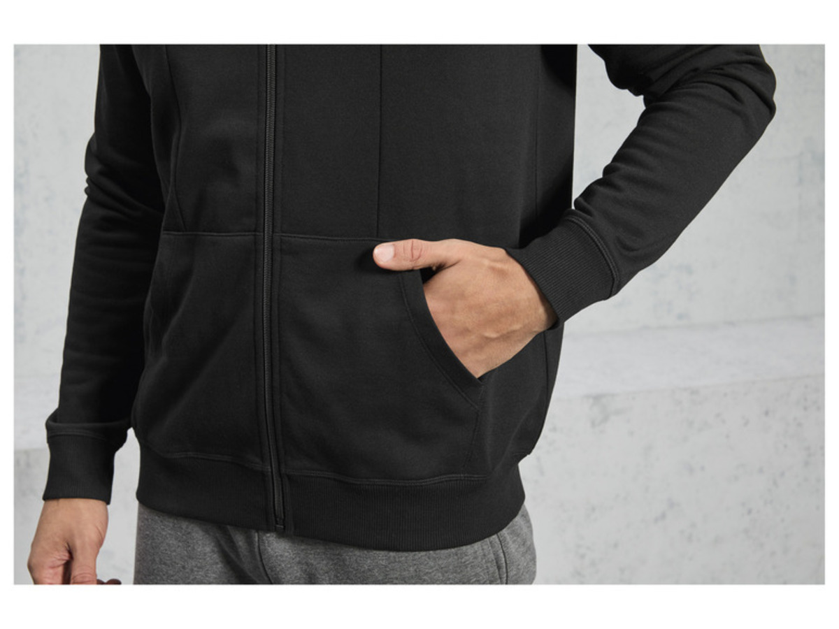 Bild 3 von CRIVIT Herren Sweatjacke mit Baumwolle