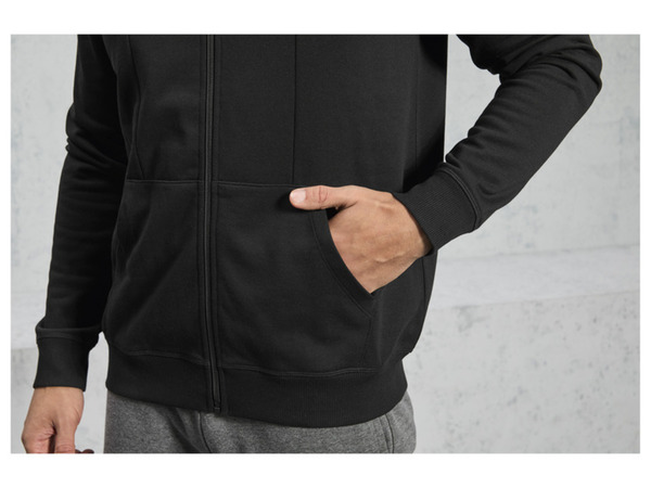 Bild 3 von CRIVIT Herren Sweatjacke mit Baumwolle