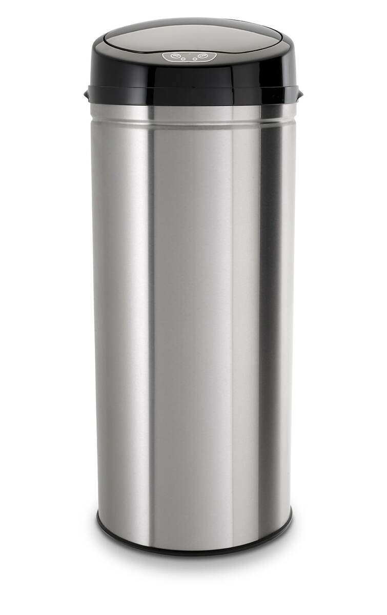 Bild 1 von ECHTWERK Abfalleimer 42L mit Sensor - INOX BRUSHED