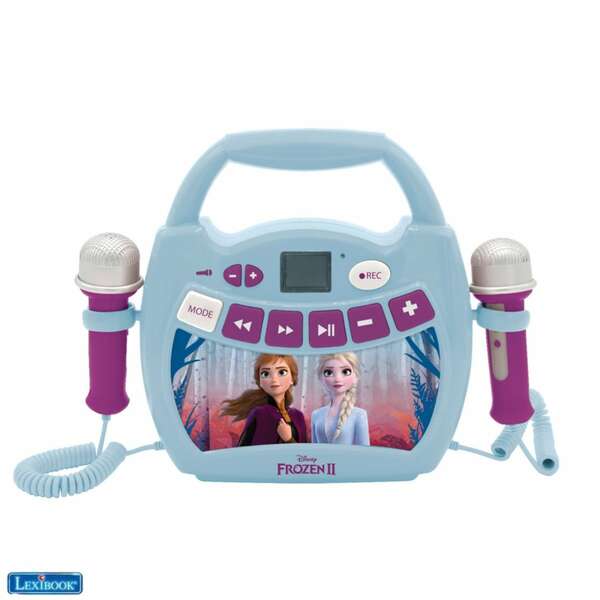 Bild 1 von Disney Frozen Tragbarer digitaler Musikplayer mit 2 Mikrofonen Elsa