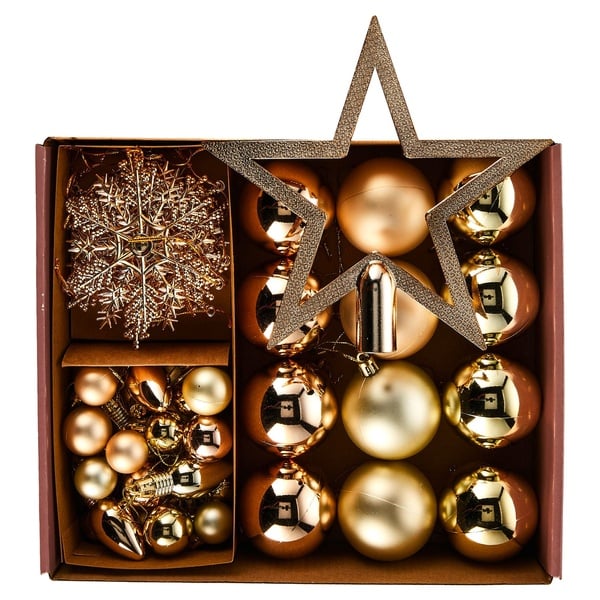 Bild 2 von HOME CREATION Christbaumkugel-Mix, 51-tlg.