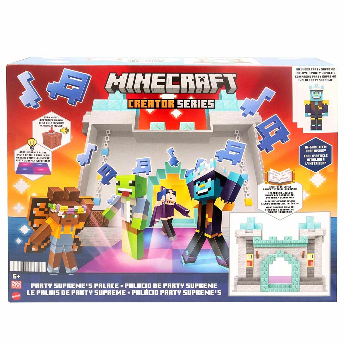 Bild 1 von Mattel HJG73 - Minecraft - Creator Series - Party Supreme Palast