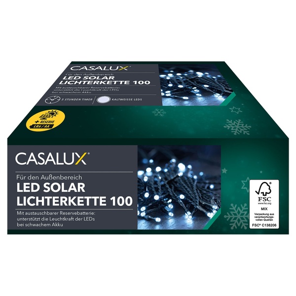 Bild 1 von CASALUX LED-Solarlichterkette
