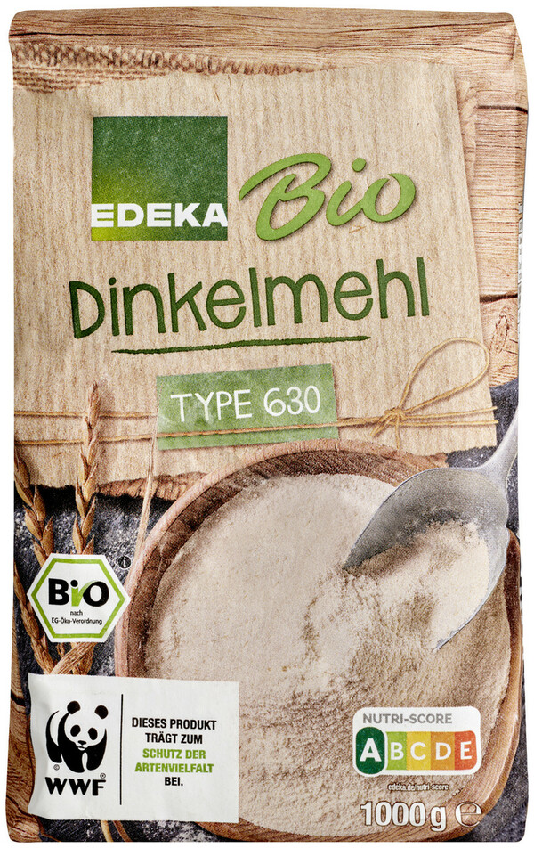 Bild 1 von EDEKA Bio Dinkelmehl Type 630 1KG