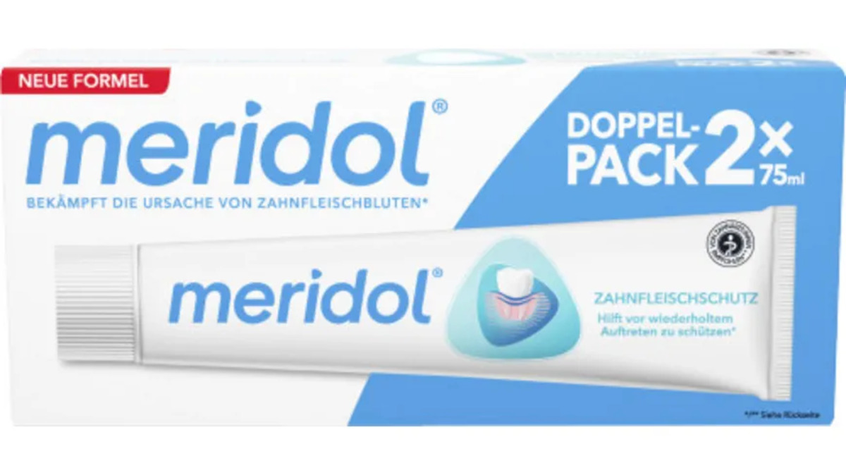Bild 1 von meridol Zahnpasta Doppelpack