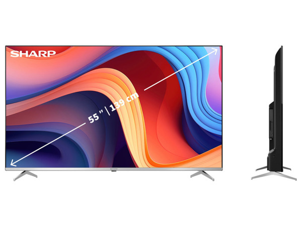 Bild 1 von Sharp »55GP6160E« 55 ZOLL 4K ULTRA HD QLED GOOGLE TV