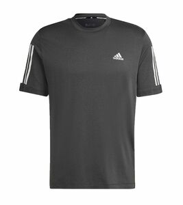 adidas T365 Tee Herren Trainings-Shirt funktionales Sport-Shirt Fitness-Shirt AEROREADY Nachhaltig HD3550 Dunkelgrau
