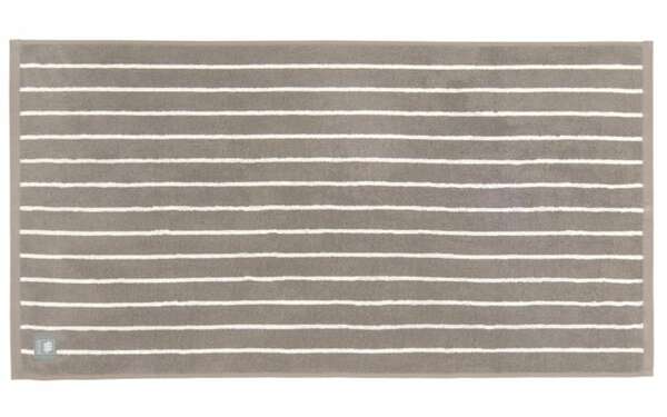 Bild 1 von Handtuch Needlestripe, grau, 50 x 100 cm