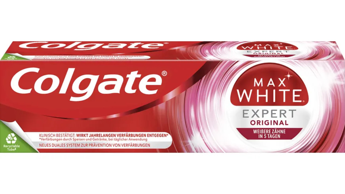 Bild 1 von Colgate Max White Expert Original Zahnpasta