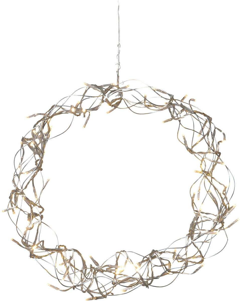 Bild 1 von Star Trading Lichtkranz Fenster | LED Lichtkranz Weihnachten | Deko Wohnzimmer | LED Lampe Wohnzimmer | LED Beleuchtung | Wand LED Beleuchtung | LED Licht | Deko Ring Licht | Wand Deko Ringe zum Aufh