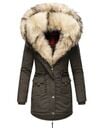 Bild 1 von NAVAHOO Damen Wintermantel Dicker Winterparka mit 2 Kunstpelz-Kapuzen Sweety