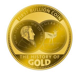 XL-Goldmünze History of Gold: Erste Bullion-Münze