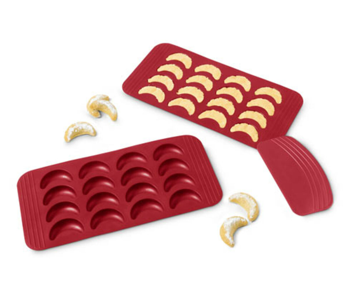 Bild 1 von 2 Vanillekipferl-Backmatten