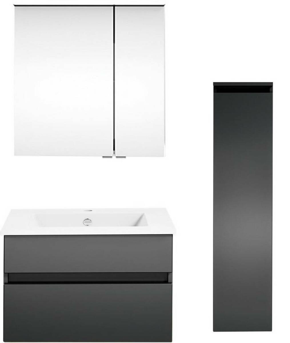 Bild 1 von Puris Badkombination GET2YOU 21, Holznachbildung