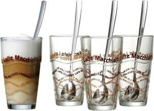 Ritzenhoff &amp; Breker Latte-Macchiato Gläser 8er-Set, Glas