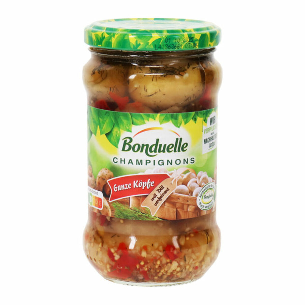 Bild 1 von Bonduelle Champignons Ganze Köpfe mit Dill